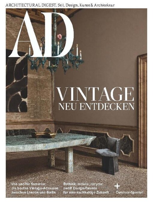 Title details for AD (D) by Conde Nast Germany GmbH - Available